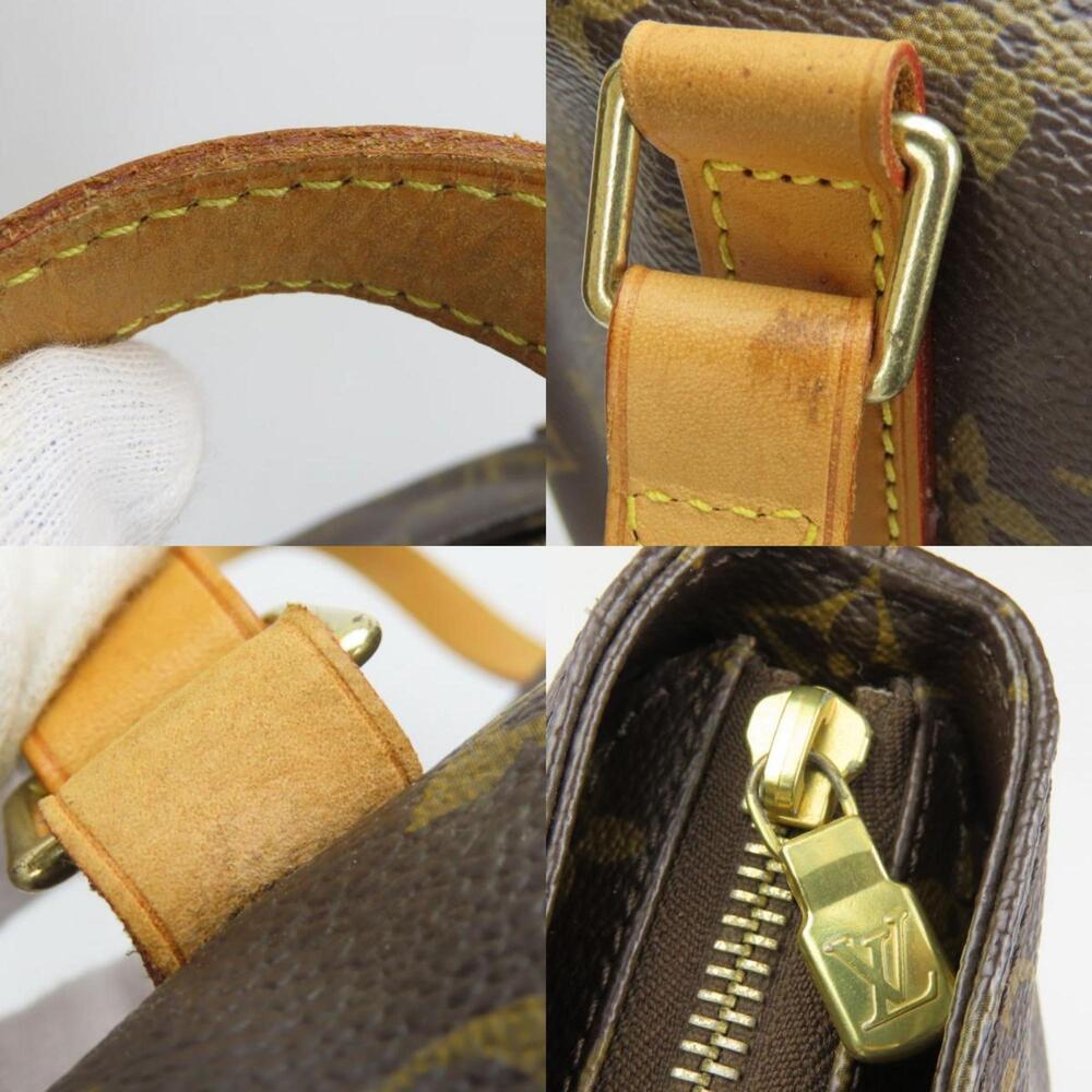 LOUIS VUITTON Authentic Brown Monogram Leather Tote Bag - Picture 7 of 11